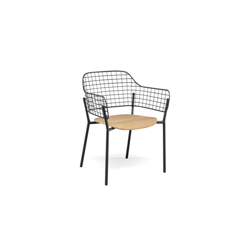 Poltroncina Lyze con Seduta in Teak