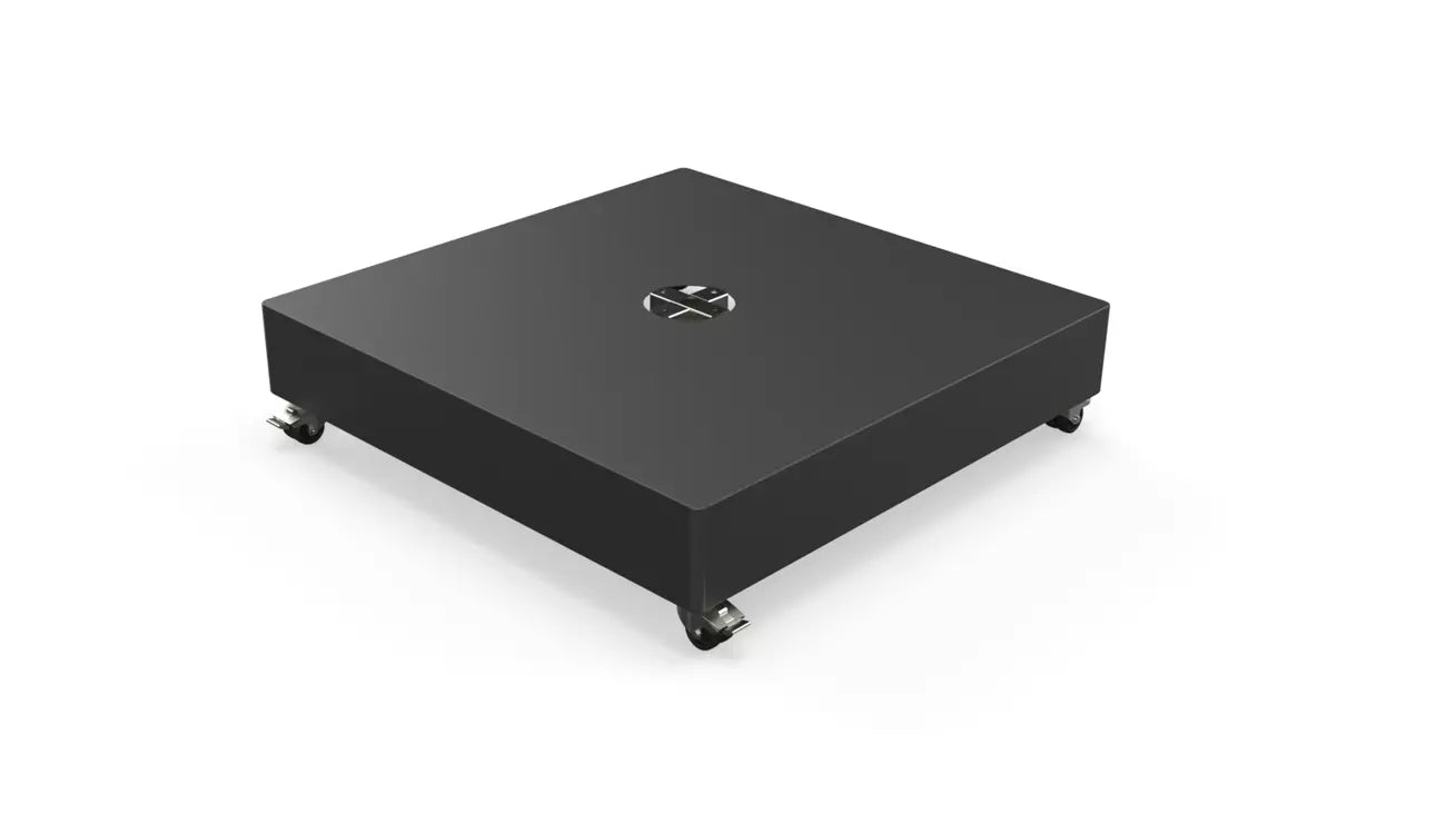 Base a Crocera Grande UX con Ruote BLACK(senza mattonelle)