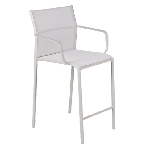 Sgabello con braccioli Cadiz