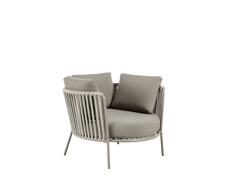 Poltrona Bassa Maxi Daisy Rope