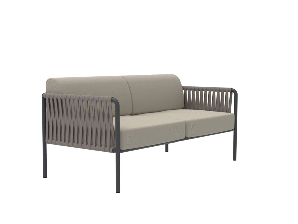 Divano con braccioli 2 posti Key west