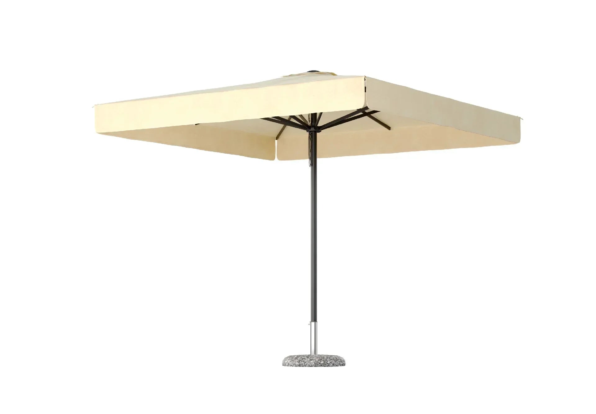 Ombrellone a Palo Centrale Dolomiti Alluminio 300x400