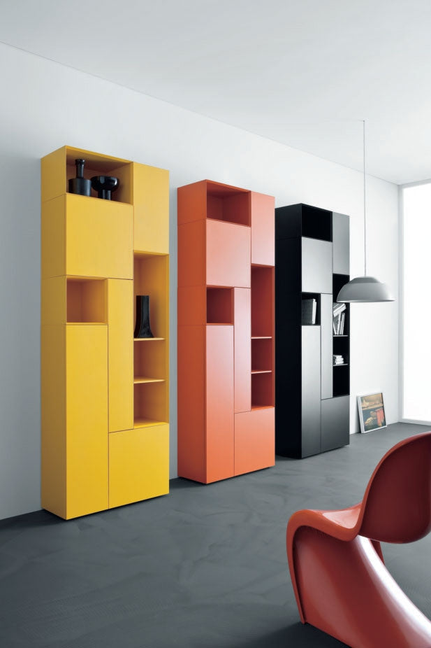 Composizione Moduli Battenti e a Giorno Pianca