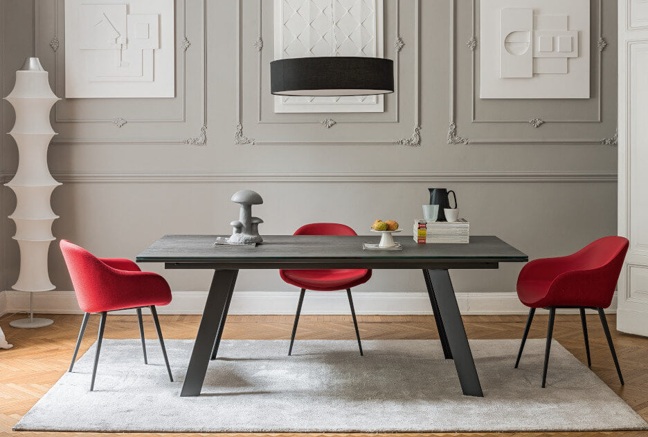 Tavolo Alexander in Legno Fisso in 2 Misure