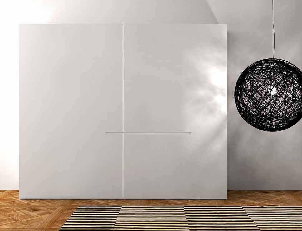 Armadio Bianco Arredo Casa Complanare Pianca