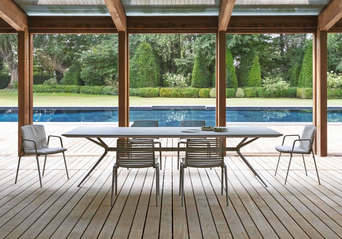 poltroncina Zebra in alluminio estruso