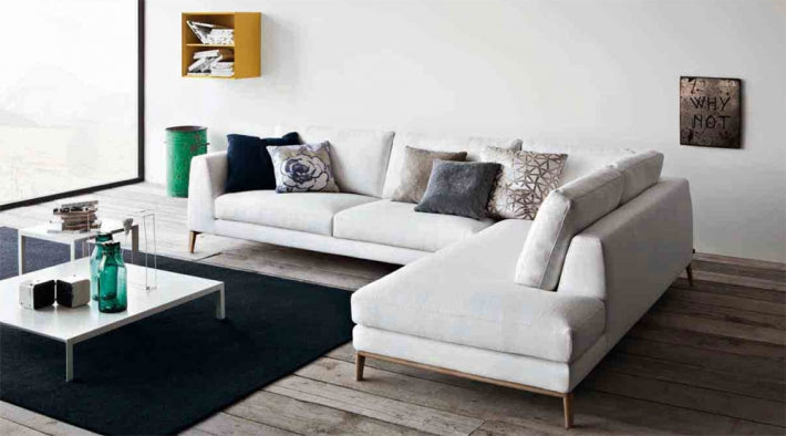 Composizione divano con penisola Time