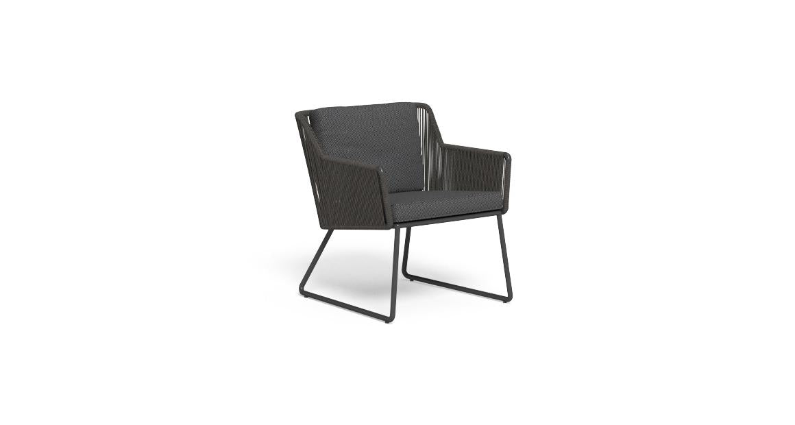 Poltrona Lounge in Corda Coral