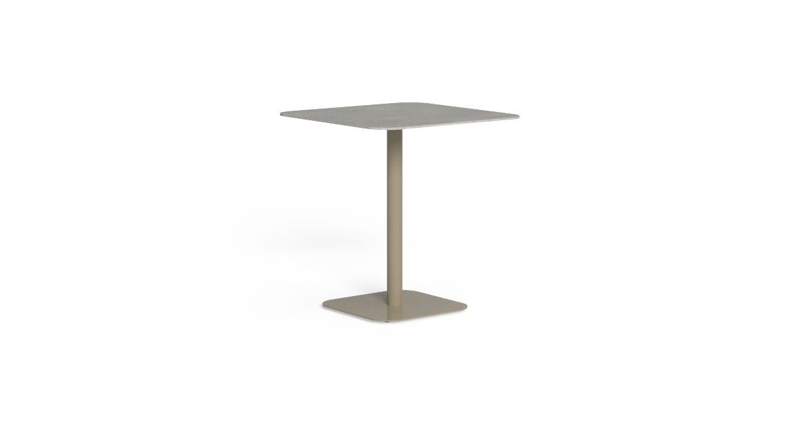 Tavolo da Pranzo 80X80 Moon//Alu