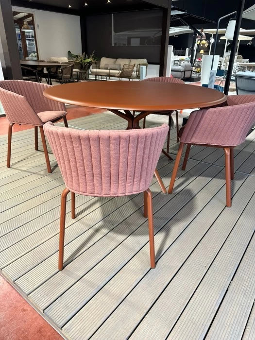 Gruppo tavolo Moai e sedie Ria - Fast