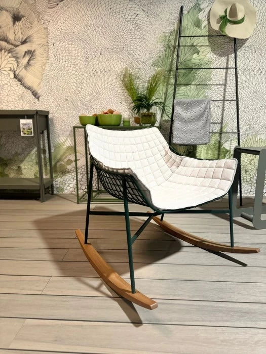 Poltrona a dondolo Summer Set - Varaschin