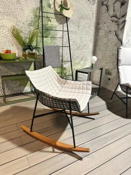 Poltrona a dondolo Summer Set - Varaschin