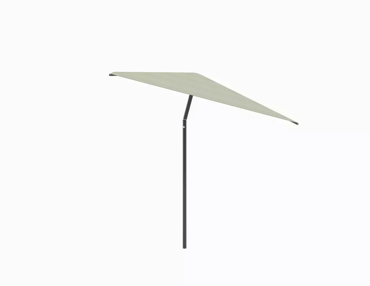 Ombrellone Nata Standard Rotondo BLACK