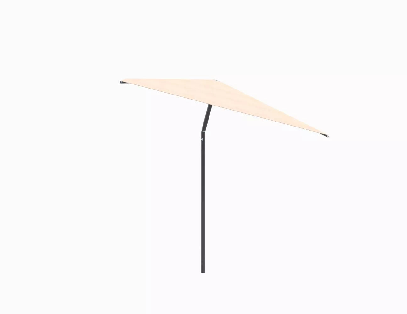 Ombrellone Nata Standard Rotondo BLACK