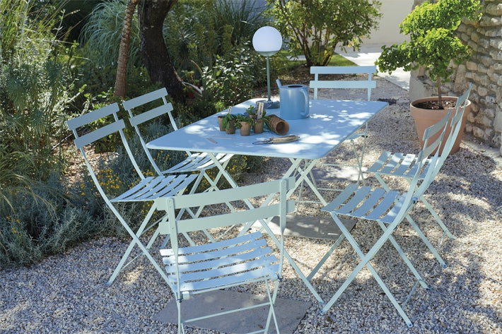 Tavolo da giardino in alluminio allungabile BELLUNO MINI misura 135 / 180 x  70 h 75 colore TAUPE