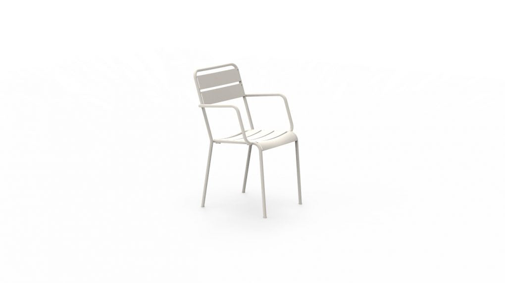 Poltrona da giardino impilabile Twist
