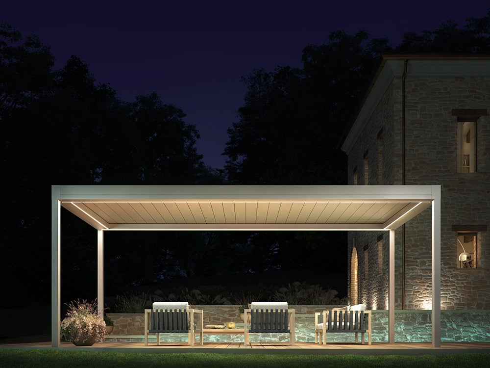 pratic Pergola bioclimatica Pergola Brera S Tomasi Design shop arredo di design di lusso